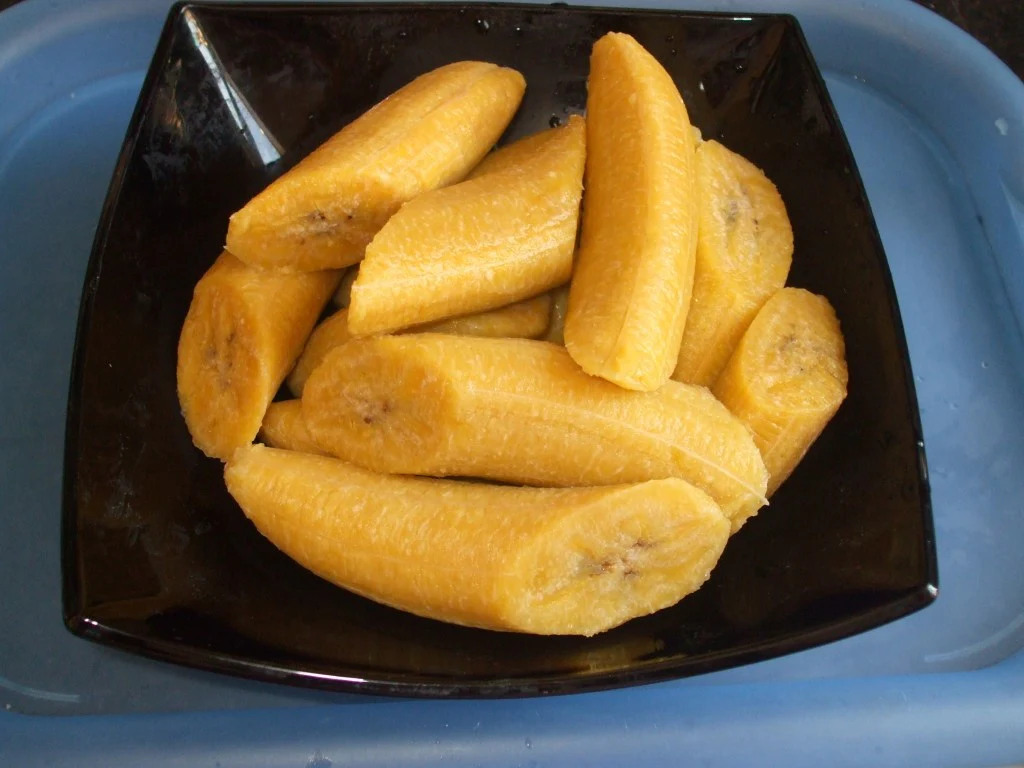 Unripe Plantain Boiled 