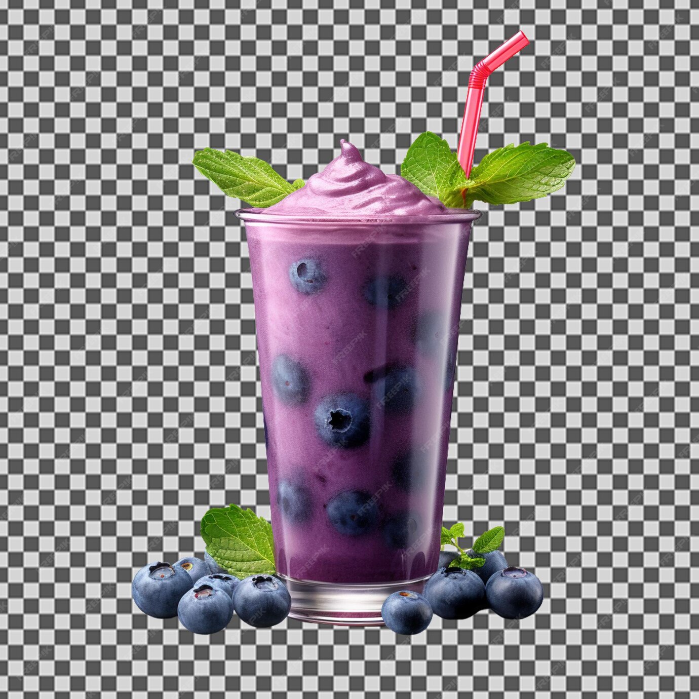 Berry-Almond Smoothie 