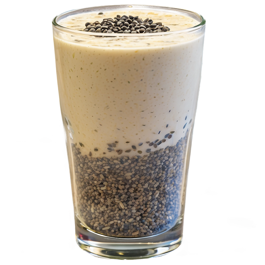 Creamy Chia Seed Pudding Smoothie
