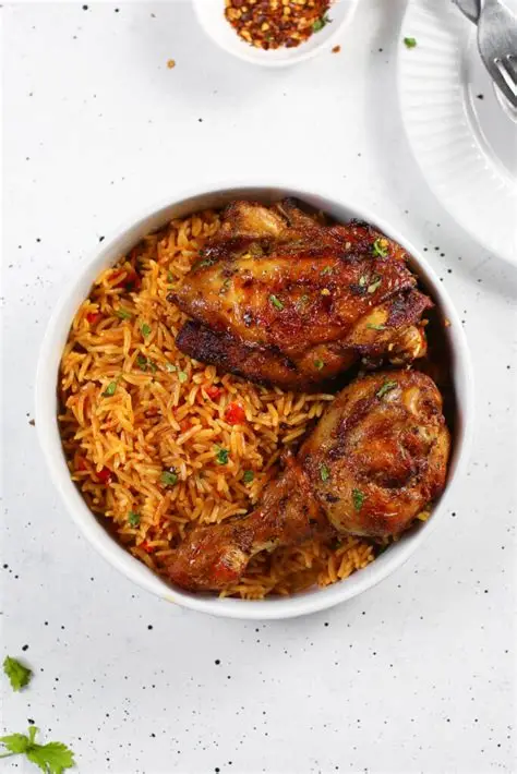  Coconut Curry Rice and Chicken 