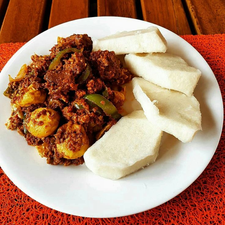 Beef Stew with yam