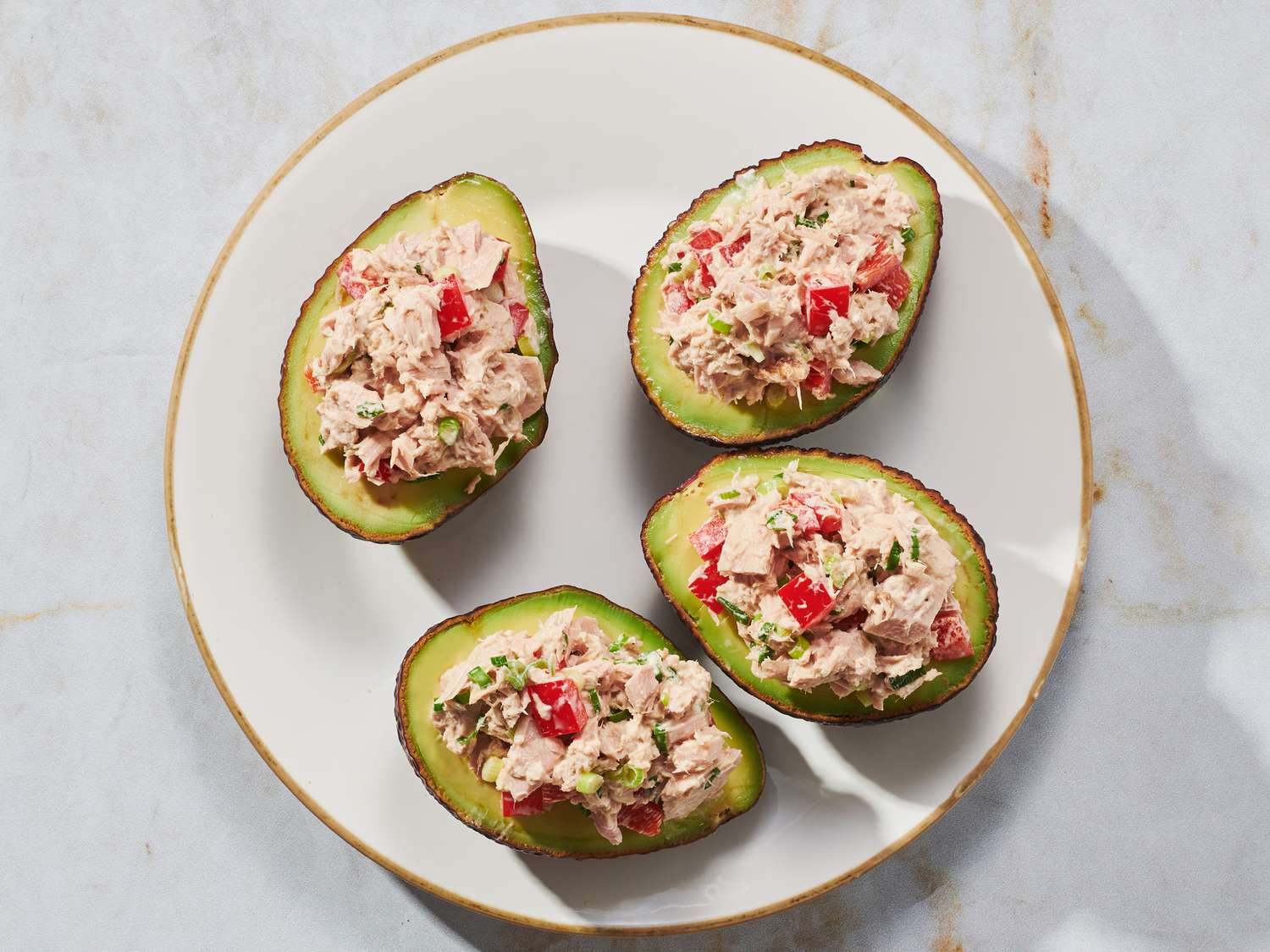 Spicy Tuna Avocado Boats