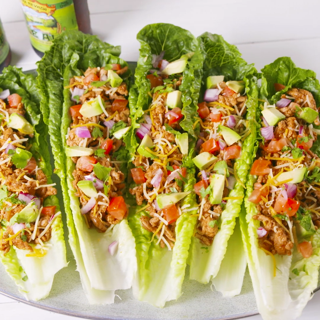 Turkey Lettuce Tacos