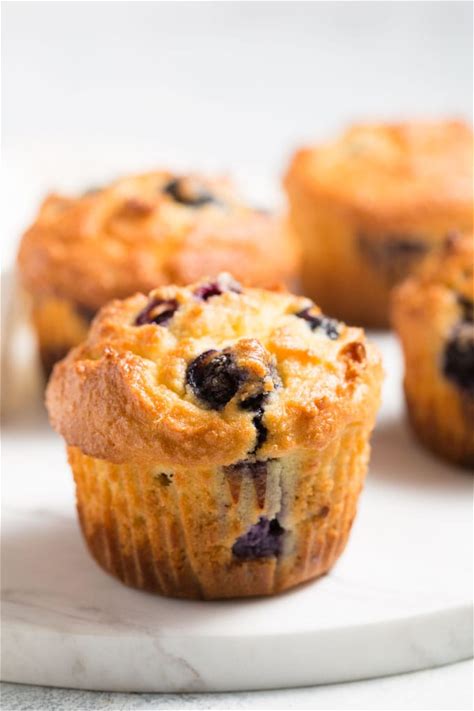  Low-Carb Blueberry Muffins 