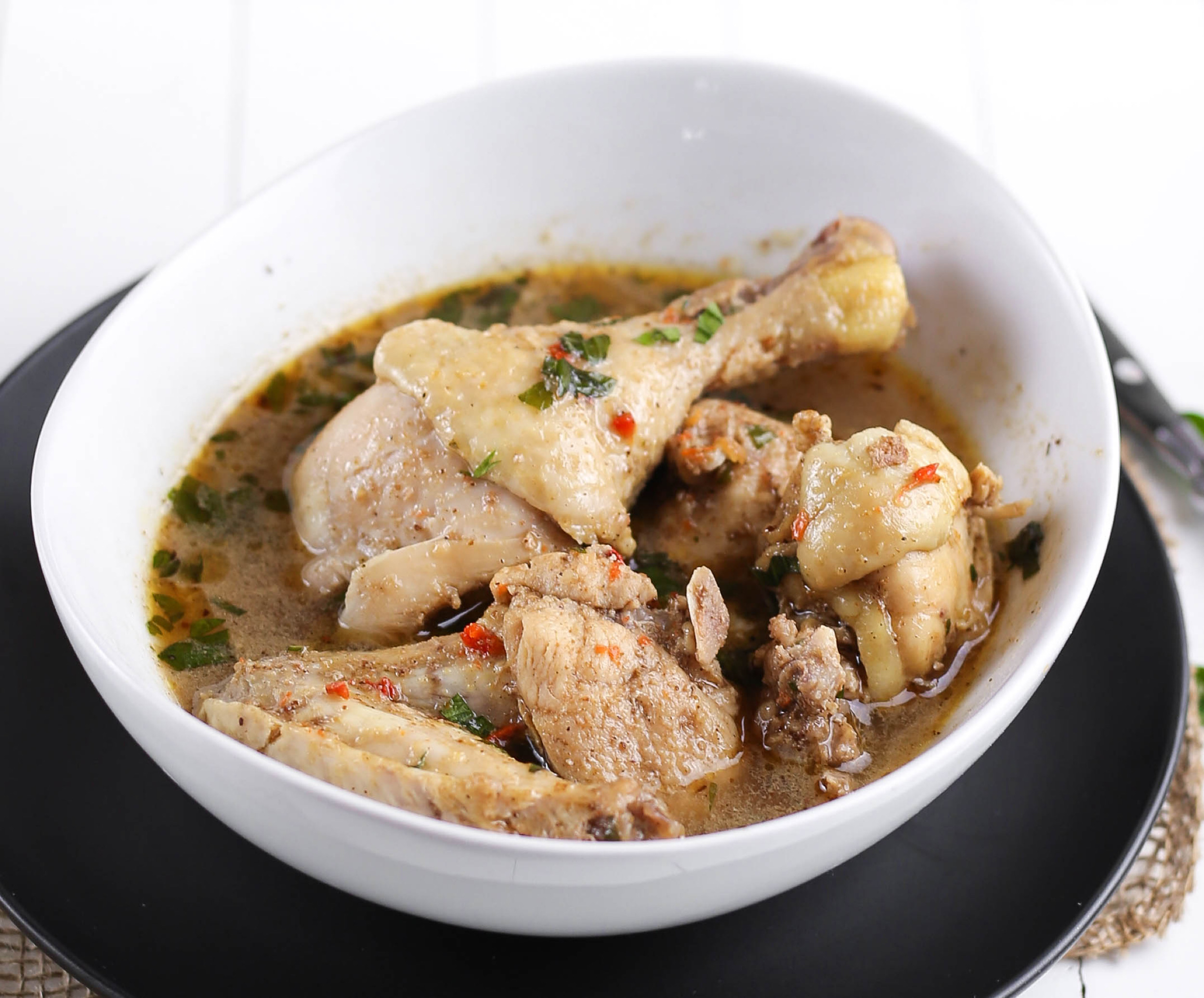 Chicken pepper Soup