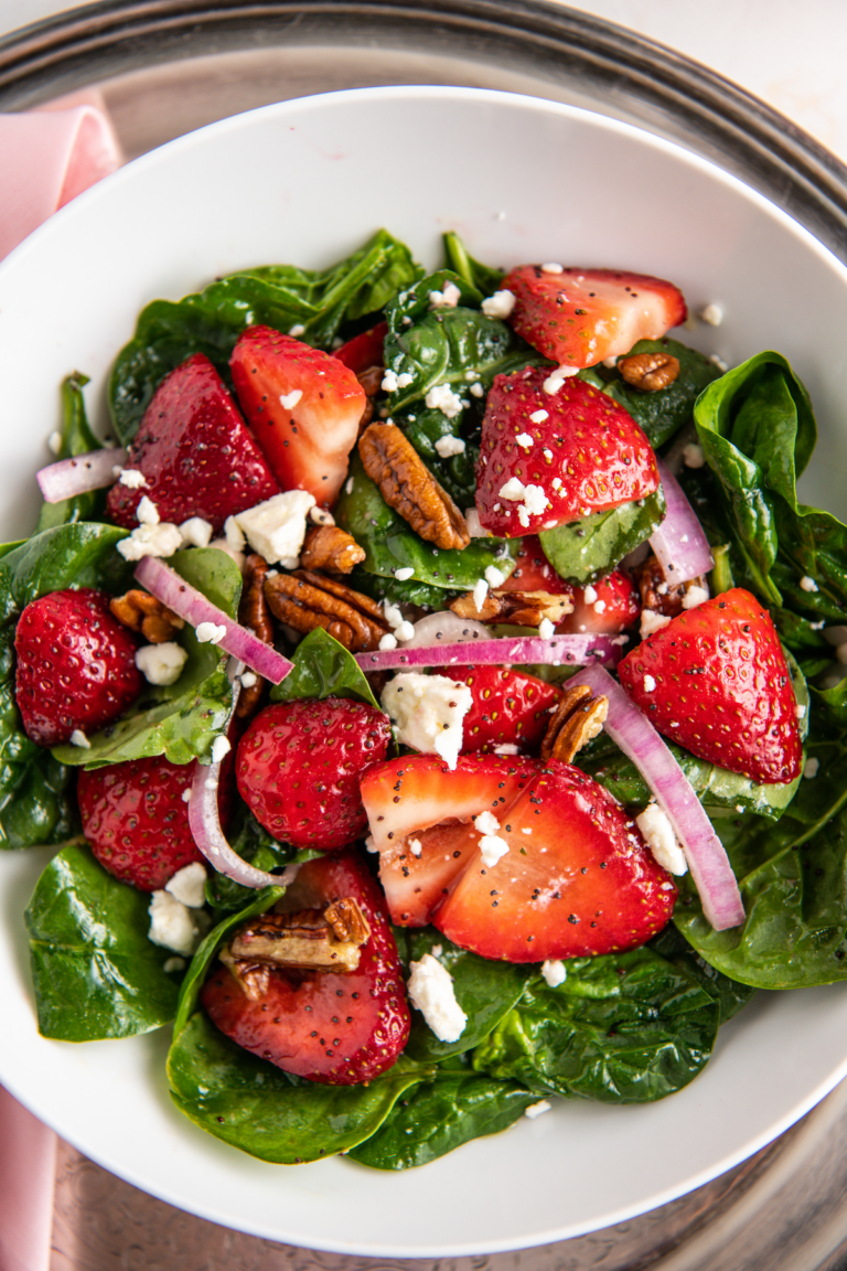 Spinach and Strawberry Salad